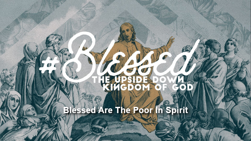 Blessed Are The Poor In Spirit Image