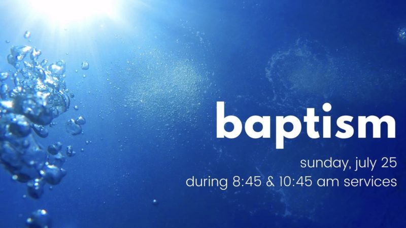 The Meaning of Baptism